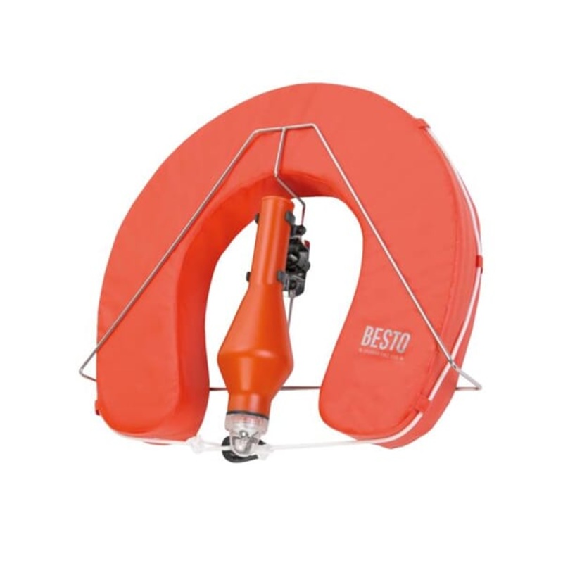 Lifebuoy Horseshoe Kit Wipe Clean Orange
