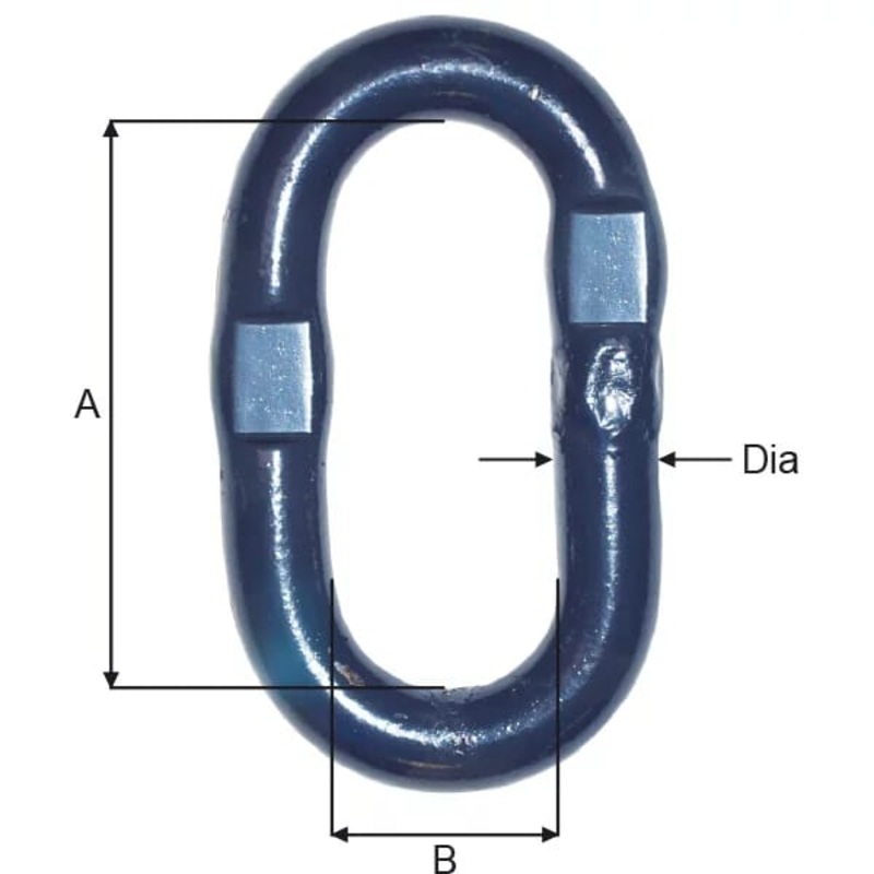 Link Recessed Blue 12mm 1.0T