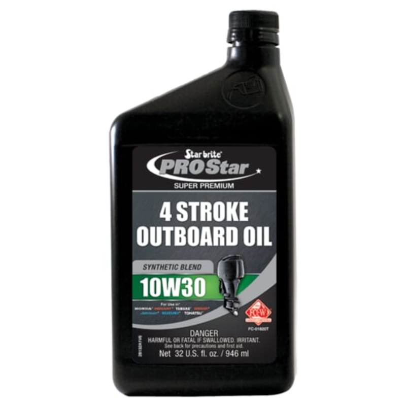 4 Stroke Synthetic Outboard Oil 10W30 3.79 Ltr
