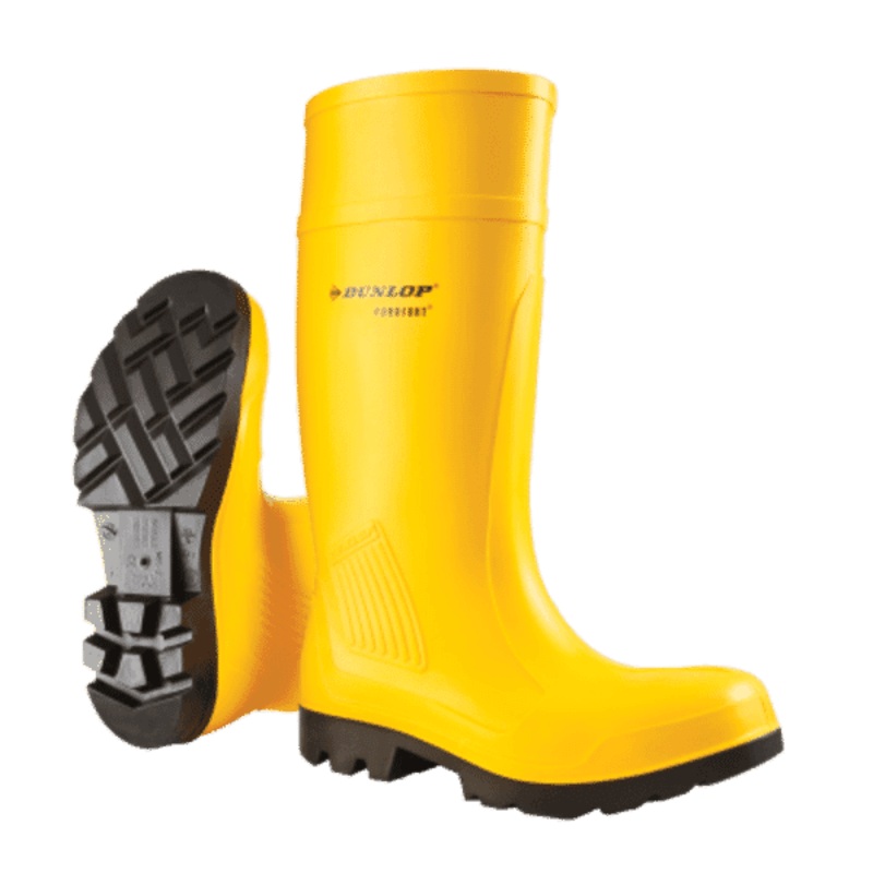 Dunlop Wellington Safety Purofort Yellow 39 (6)