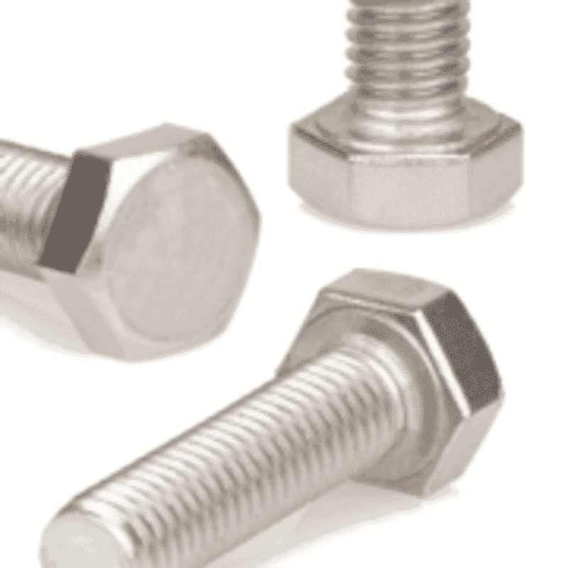 Stainless Steel Bolt Hex Set M3 20mm A4