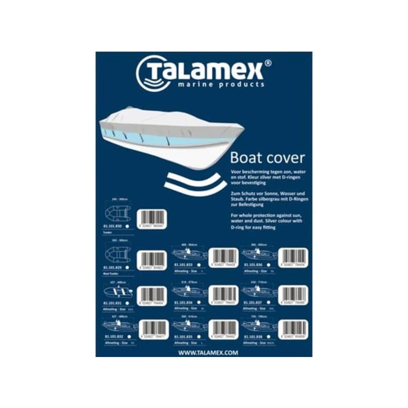 Tarpaulin Boat Cover 2 x 3mtr 100g/m2