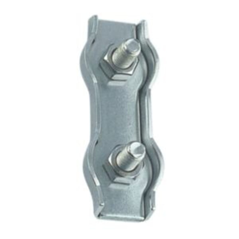 Wire Rope Duplex Clamp Stainless Steel A4 (8331) 2mm