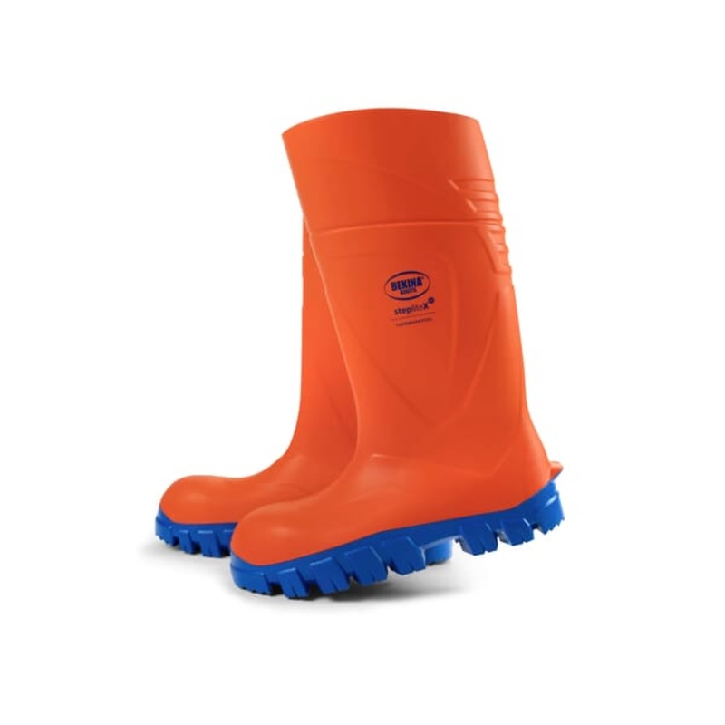 BEKINA-STEPLITEX THERMOPROTEC SAFETY WELLINGTONS – NON-METALLIC TOE CAP AND MID SOLE – ORANGE 5 / 39 Orange