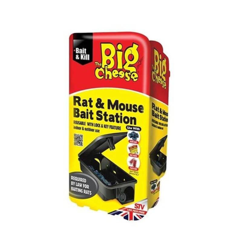 Big Cheese Mouse & Rat Bait Station – Plastic