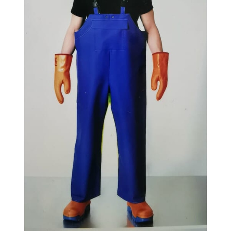 Gusmar Bib and Brace S Blue