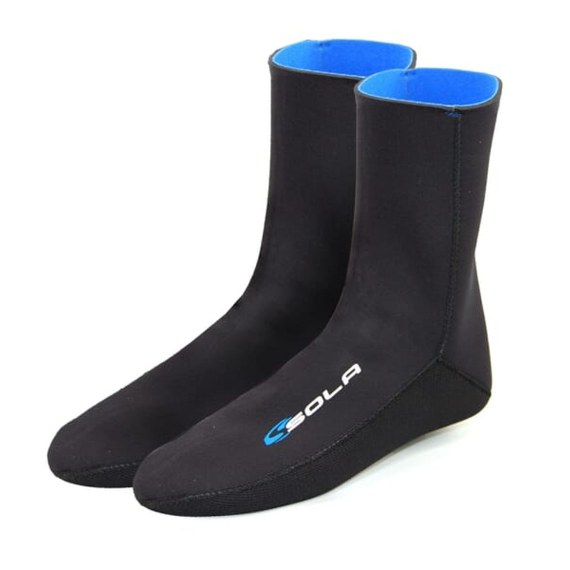 Sola 4mm Neoprene Socks – Adults L / UK 8-9
