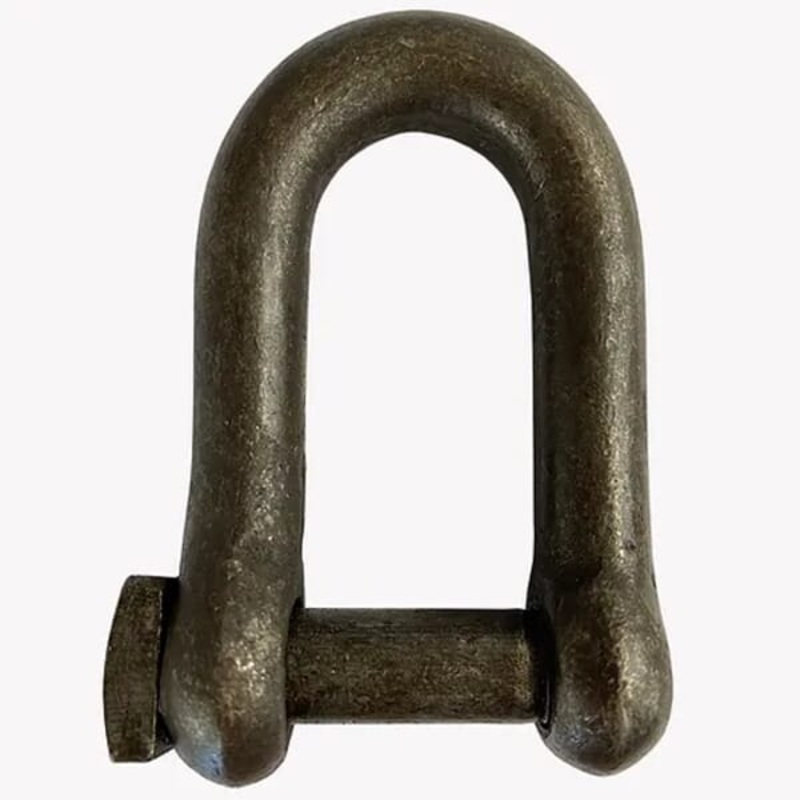 Square Head Trawler D Shackle 6mm (1/4″)