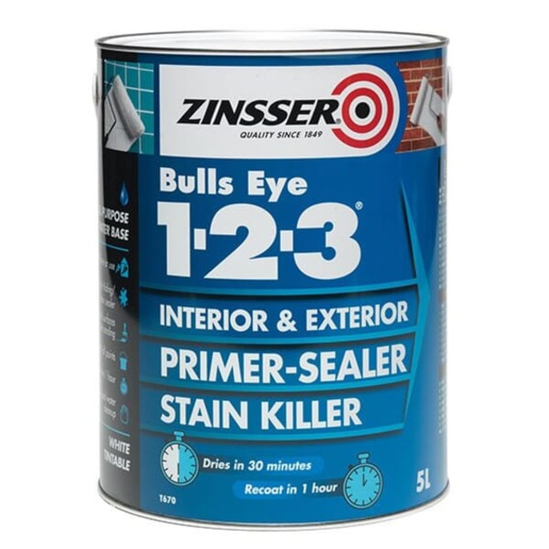 Bullseye 1-2-3 Primer/Sealer 500ml