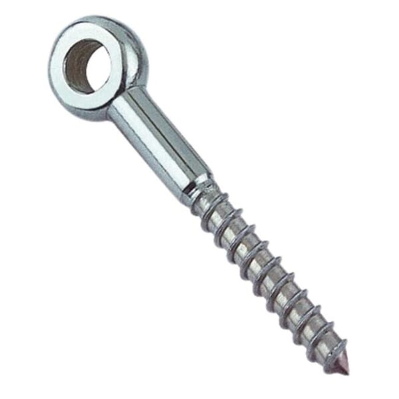 Eyebolt w/ Wood Thread (Stainless Steel) – Various Sizes (8974) 6mm x 40mm