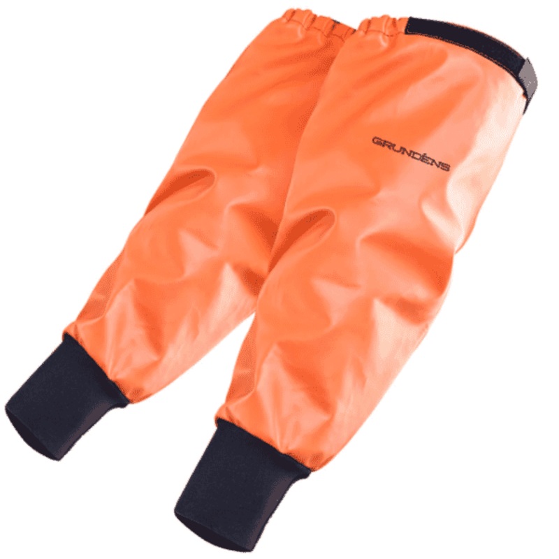 Grundens Brigg 26 Sleeves with Neoprene Cuffs Orange