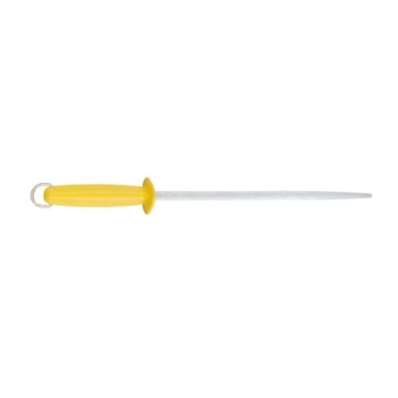 Sharpening Steel (30cm) – Round Yellow