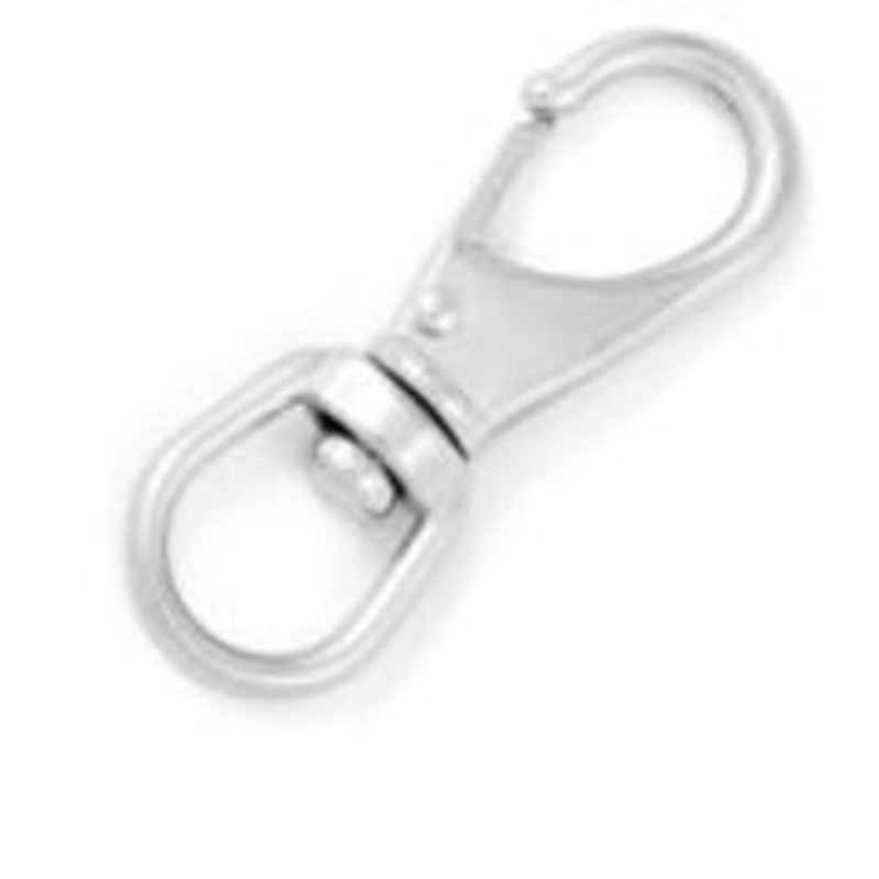 Snap Hook Eye w/ Swivel (Stainless Steel) – Various Sizes 85mm