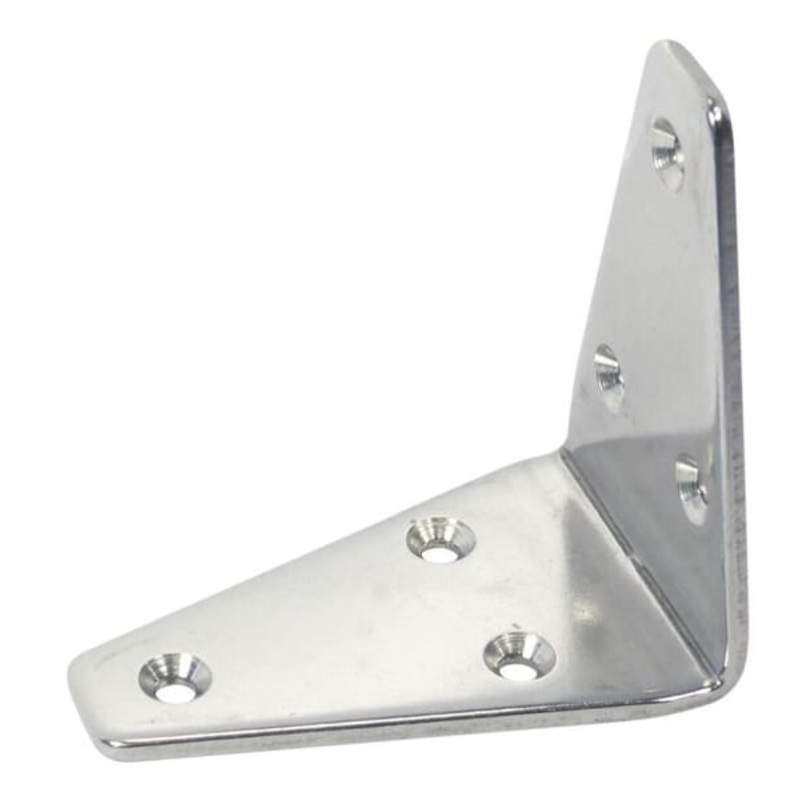 Stainless Steel Angle Bracket (6 Holes) – Various Sizes 41mm x 25mm
