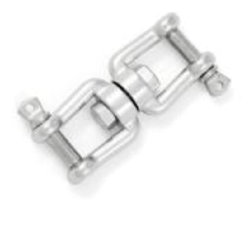 Swivel w/ Jaws (Stainless Steel) – Various Sizes 6mm
