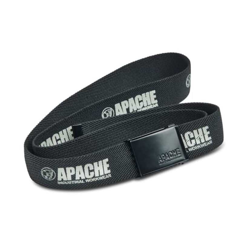 APACHE HORIZON ELASTICATED BELT Black 47″