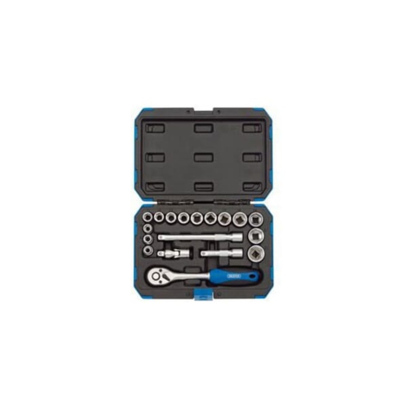 Draper SOCKET SET 3/8″DR 18PC METRIC
