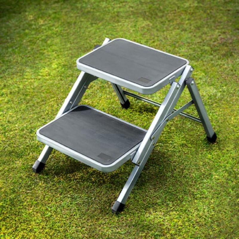 FOLDABLE STEEL DOUBLE STEP