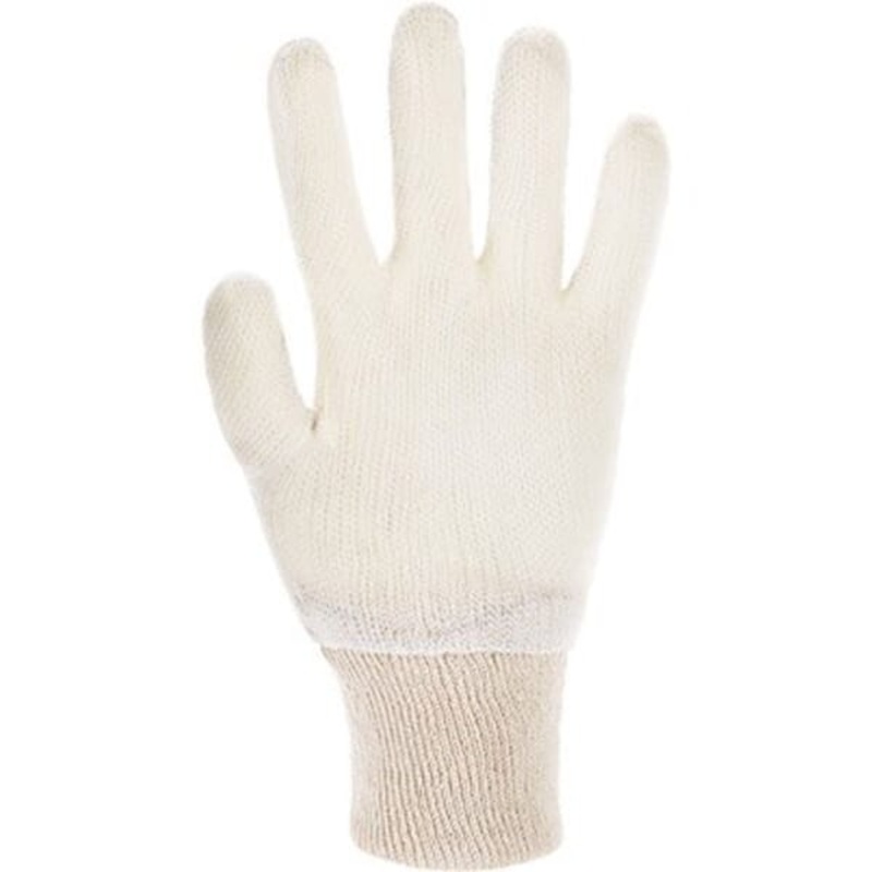 GLOVE LINER PACK OF 12 PAIRS White 9 / 10 MENS