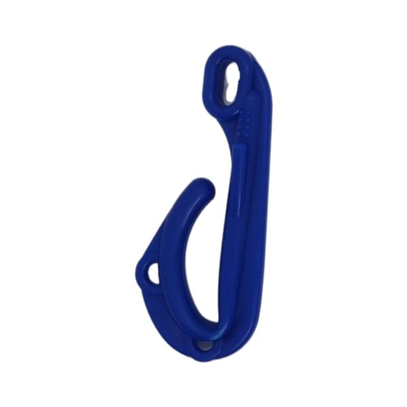 LARGE BLUE PLASTIC SEAL DETERRENT HOOK