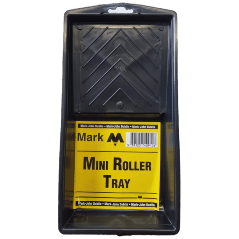 MARK MINI ROLLER PAINT TRAY – 4″ – BLACK 4″