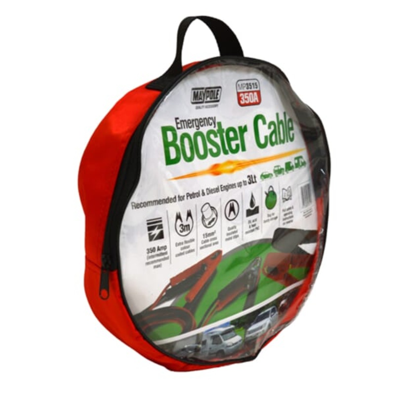 MP3515 15mm x 2m Emergency Jump Lead