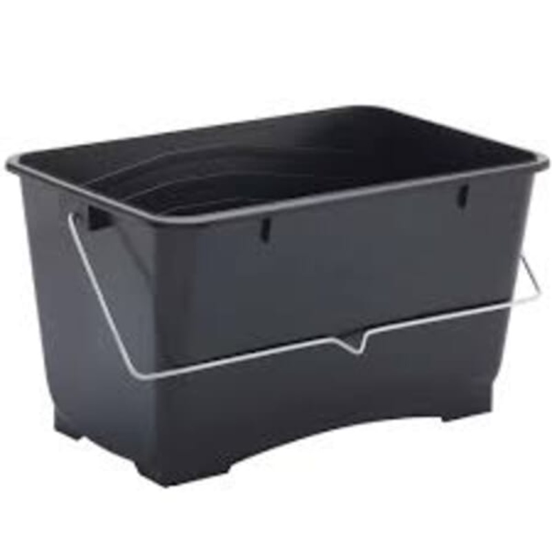PLASTIC PAINT BUCKET / SCUTTLE 9″ (10L) BLACK 9″ / 10L