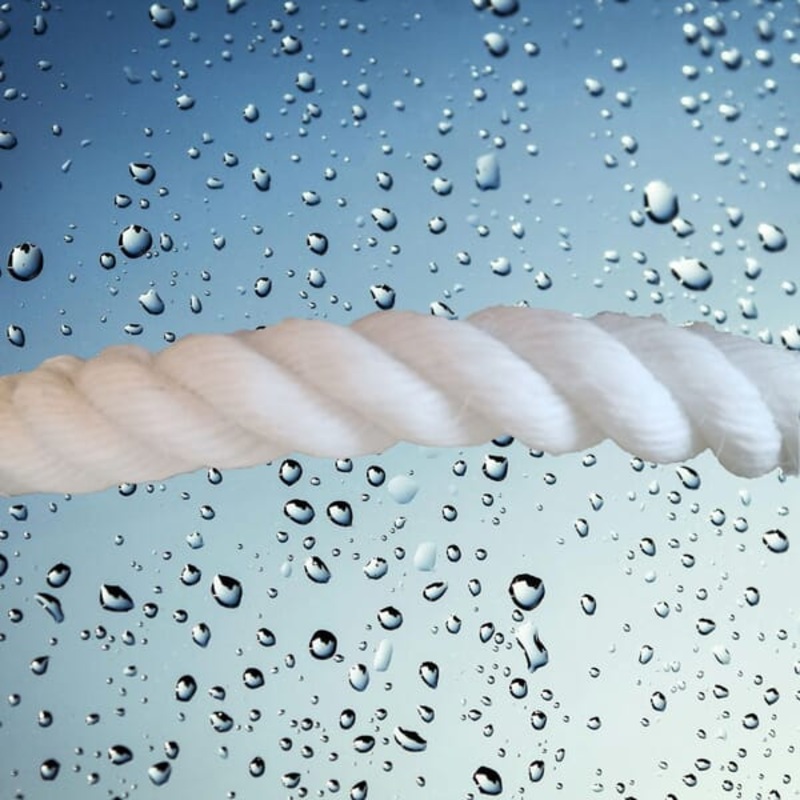POLYPROPYLENE STAPLESPUN ROPE (Price per Mtr or Coil – please select) White 20mm No. of metres