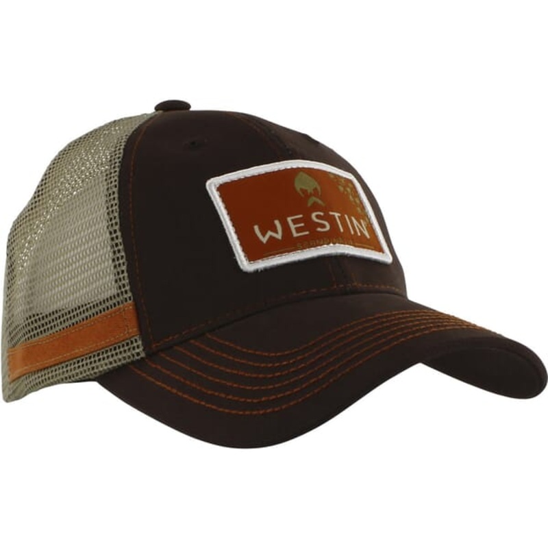 WESTIN HILLBILLY TRUCKER CAP Grizzly Brown / Khaki One Size