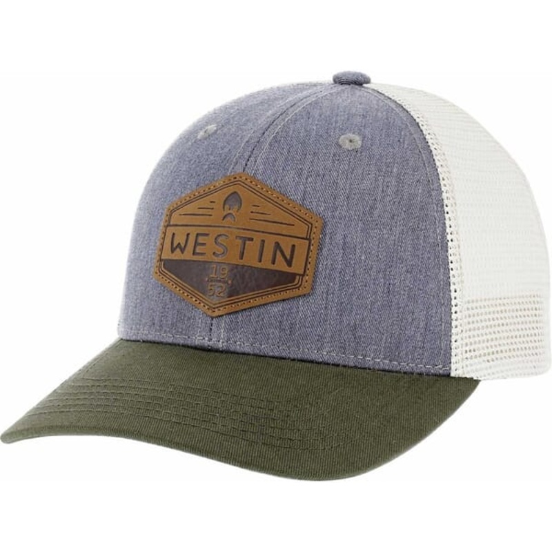 WESTIN VINTAGE TRUCKER CAP One Size Grey / Moss