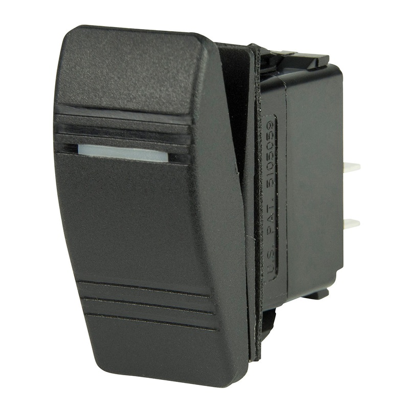BEP DPST Contura Switch – 1-Amber LED – OFF/ON [1001811]