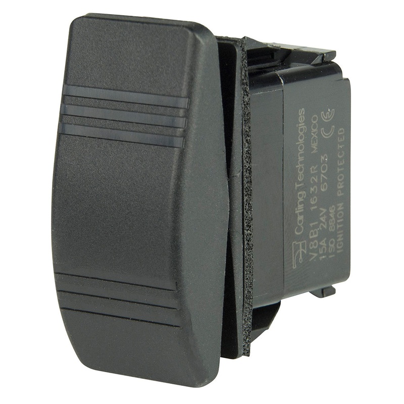 BEP SPDT Contura Switch – 2-LEDs – (ON)/OFF/(ON) [1001804]
