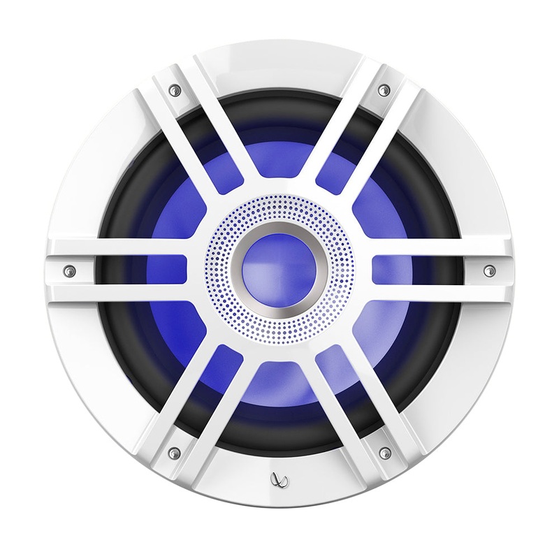 Infinity 10″ Marine RGB Kappa Series Speakers – White [KAPPA1010M]