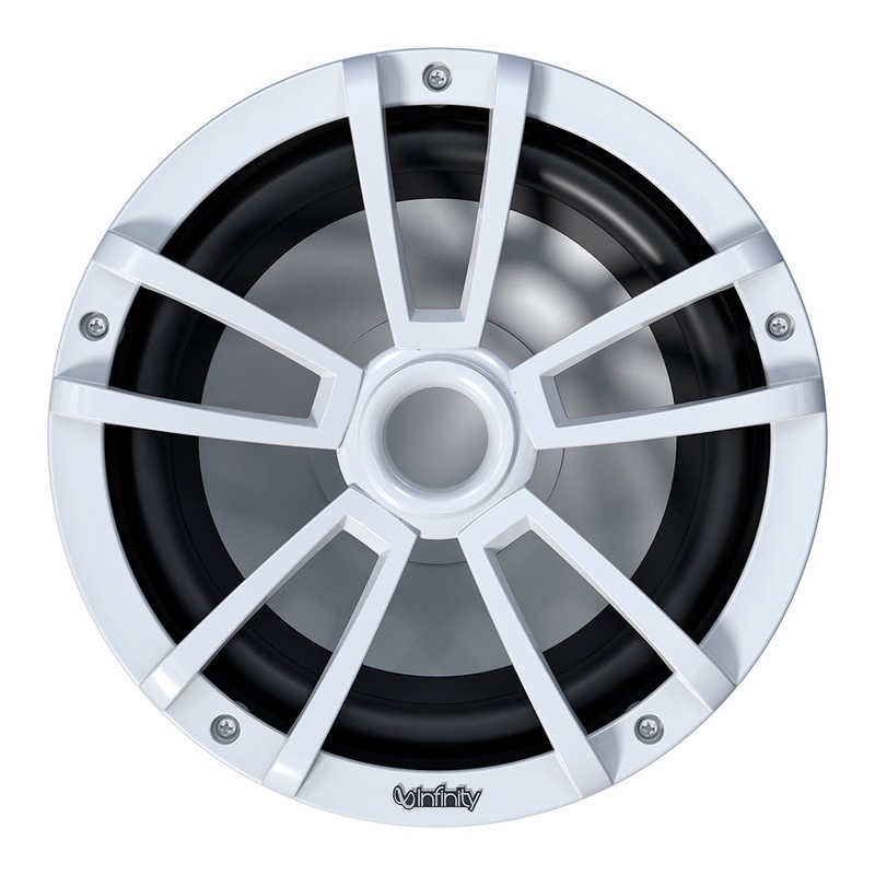 Infinity 10″ Marine RGB Reference Series Subwoofer – White [INF1022MLW]