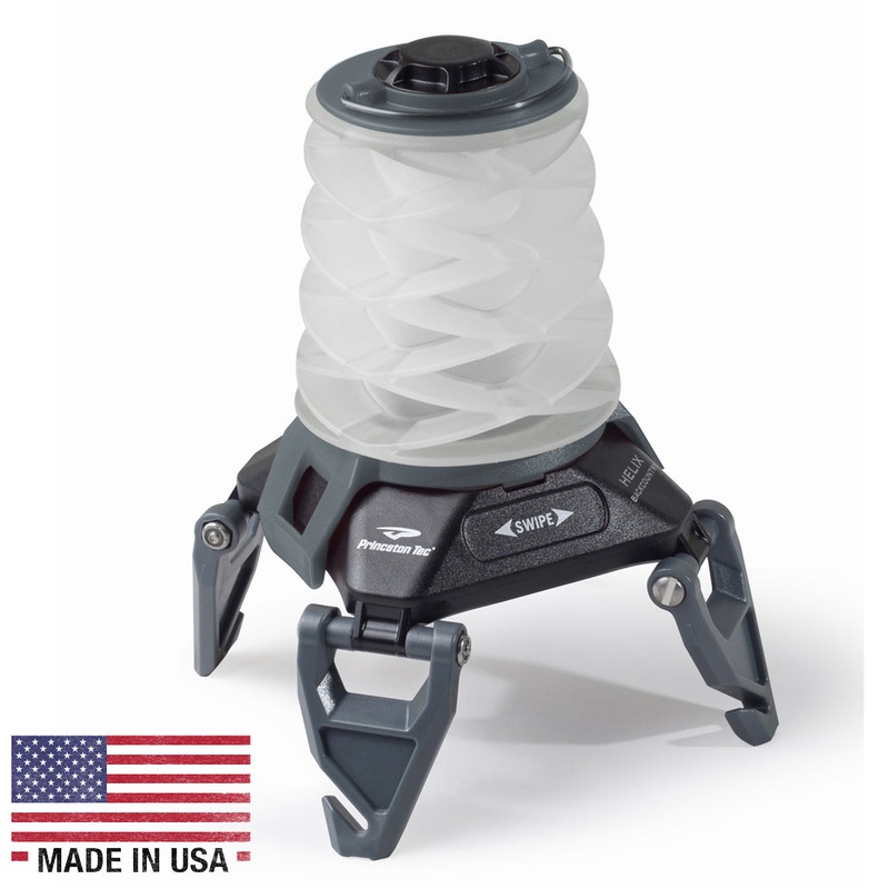Princeton Tec Helix Backcountry Rechargeable Lantern – Black/Gray [HX1-RC-GRY]