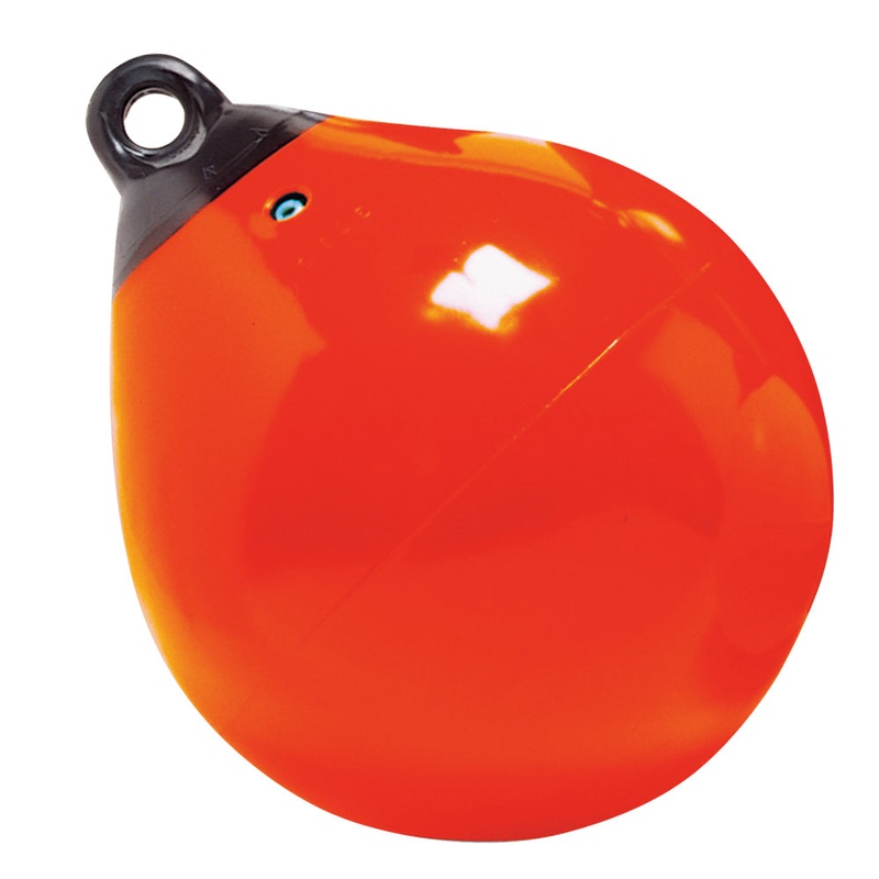Taylor Made 21″ Tuff End Inflatable Vinyl Buoy – Orange [61152]