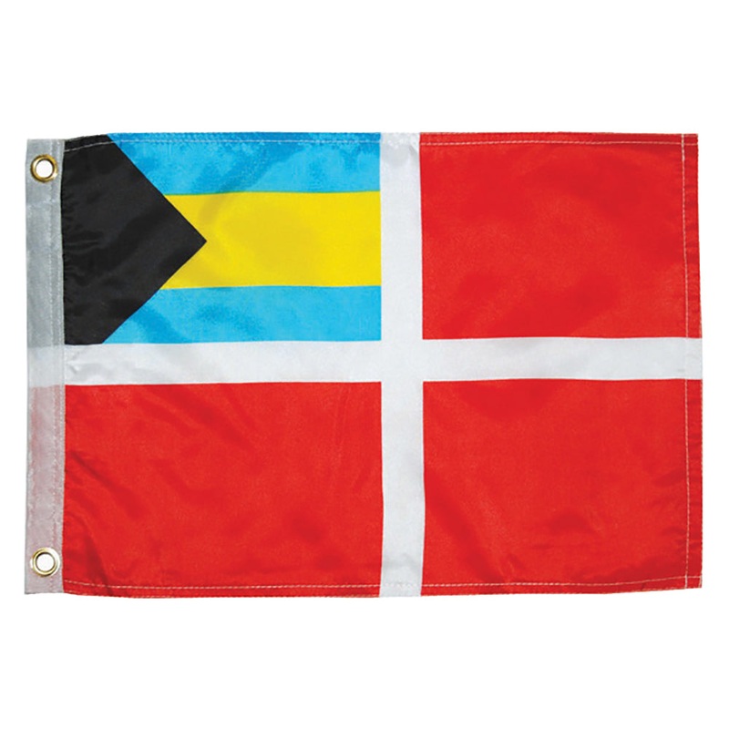 Taylor Made Bahamas Courtesy Flag 12″ x 18″ [2018]