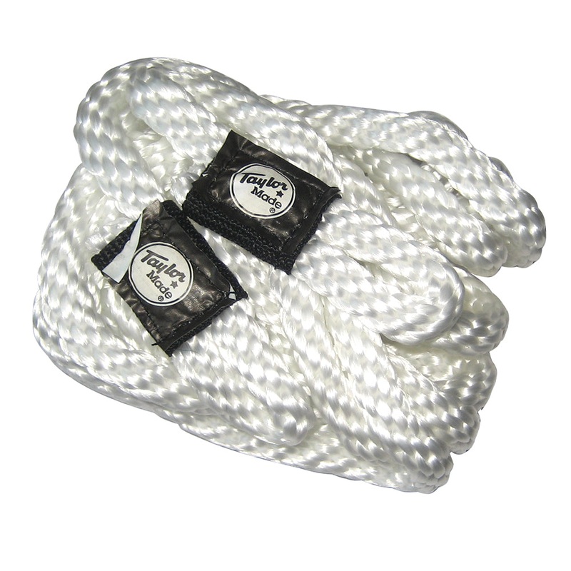 Taylor Made Fender Loc Fender Lines – 3/8″ x 72″ – Pair – White [11311]