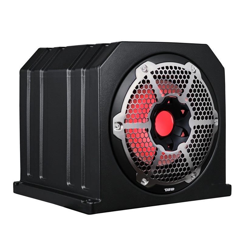 DS18 HYDRO 10″ Marine Sub Box w/RGB Lighting – Black [NXL-10SUBLD/BK]