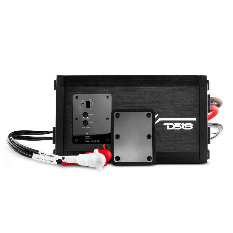 DS18 HYDRO 2 Channel Full-Range Class D Waterproof Marine Amplifier – 1000W [NXL-X360.2D]