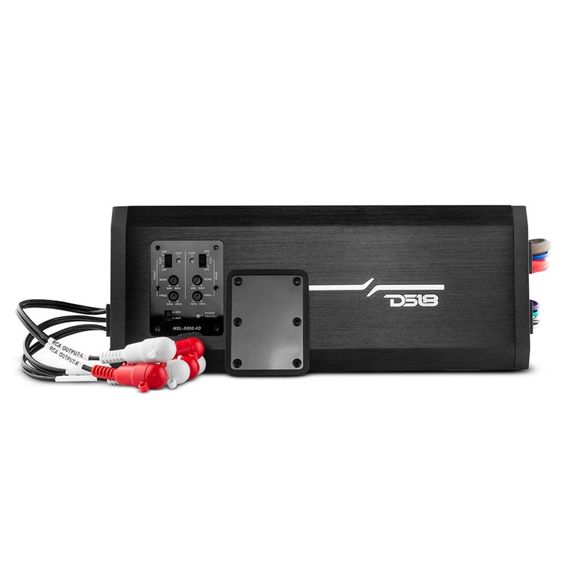 DS18 HYDRO 4 Channel Full-Range Class D Waterproof Marine Amplifier – 2400W [NXL-X850.4D]