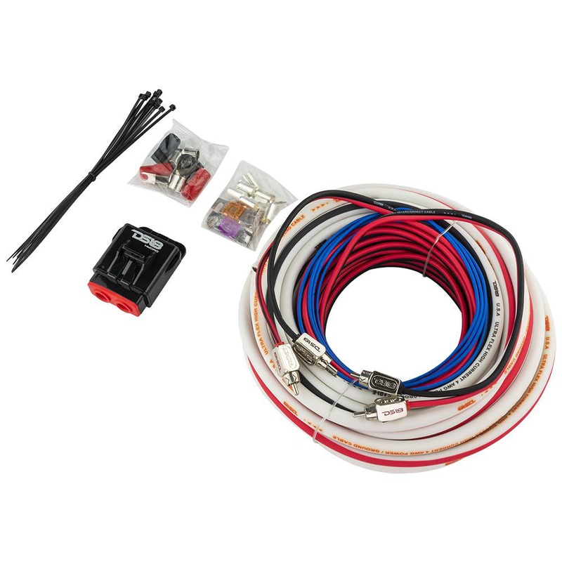 DS18 Hydro Power Amplifier Install Kit – 4GA [MOFCKIT4]