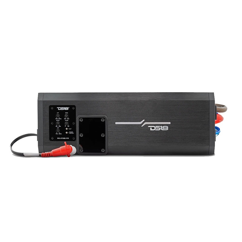 DS18 NXL 1-Channel Full-Range Class D Marine/Powersports Amplifier – 1500W RMS, 1-Ohm [NXL-X1500.1FR]