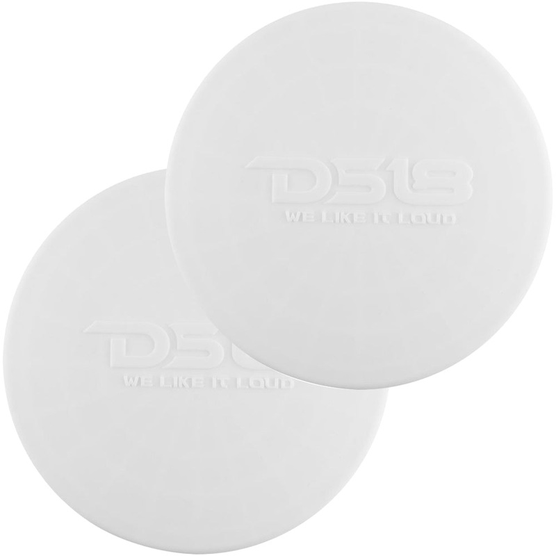DS18 Silicone Marine Speaker Cover f/6.5″ Speakers – White [CS-6/WH]