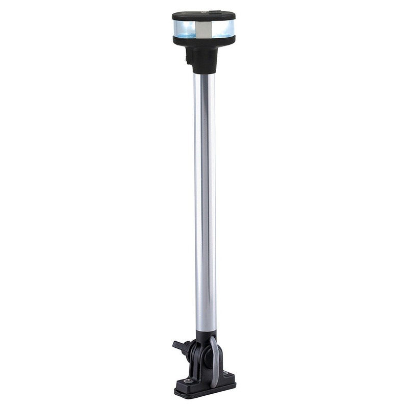 Perko Folding Masthead Light Vertical Combo Mast/All-Round 12-13/16″ High Sail or Power – LED [1684DP0CHR]