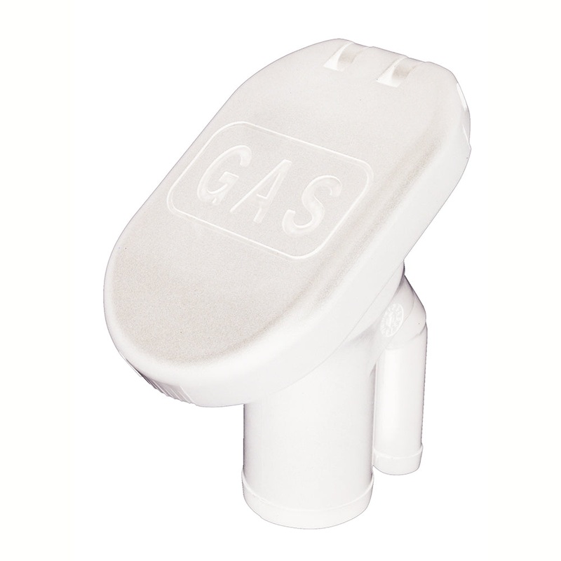 Perko Sealed Flip Top Cap Fills f/1-1/2″ Hose – White [1428G00WHT]