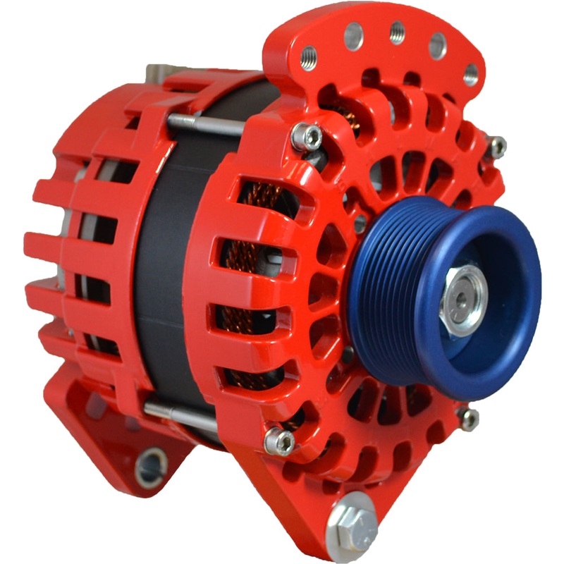 Balmar Alternator 3.15″ Dual Foot Saddle J10 Serpentine Pulley – 170A – 12V [XT-DF-170-J10]