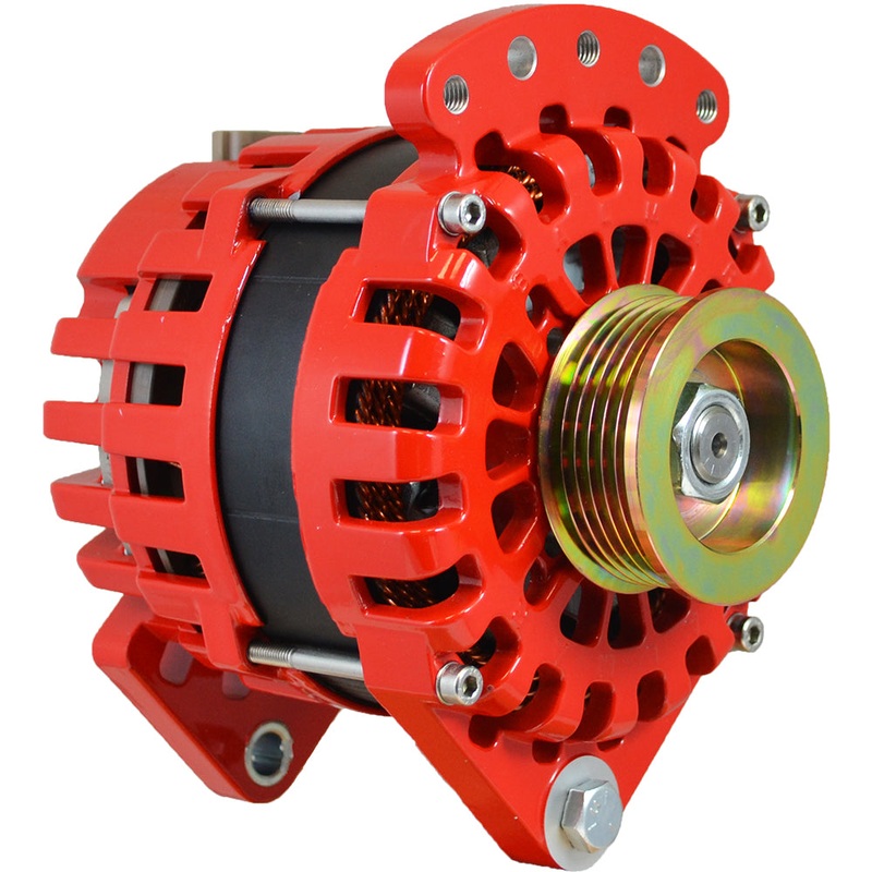 Balmar Alternator 3.15″ Dual Foot Saddle K6 Serpentine Pulley – 170A – 12V [XT-DF-170-K6]