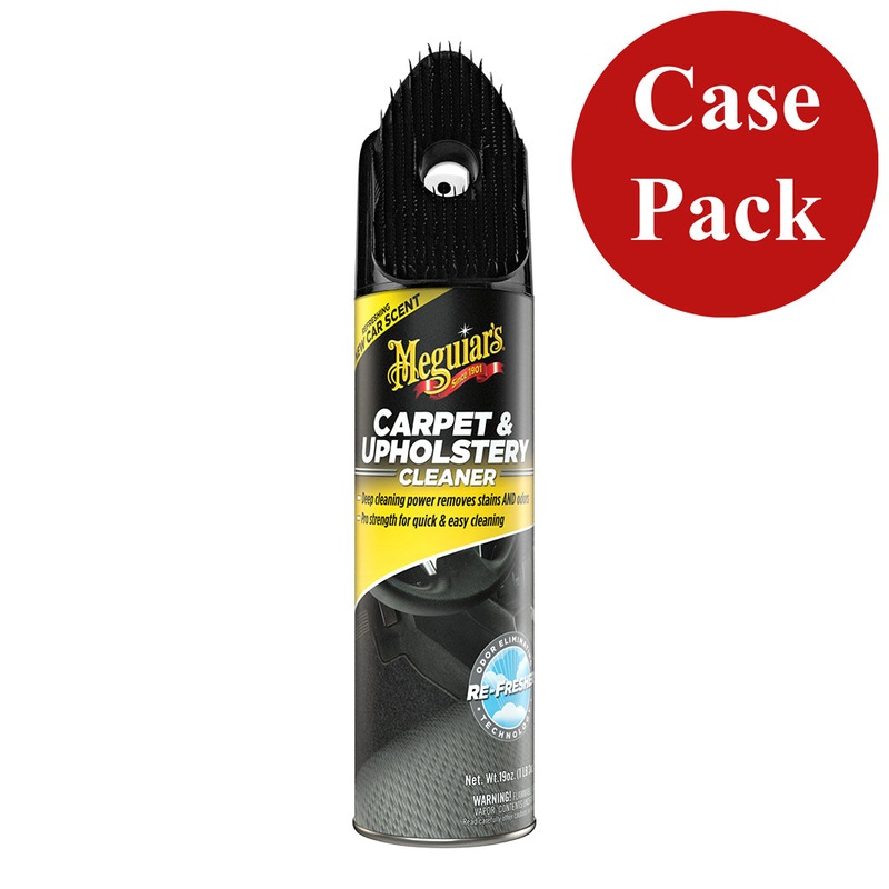 Meguiars Carpet  Upholstery Cleaner – 19oz. *Case of 6* [G191419CASE]