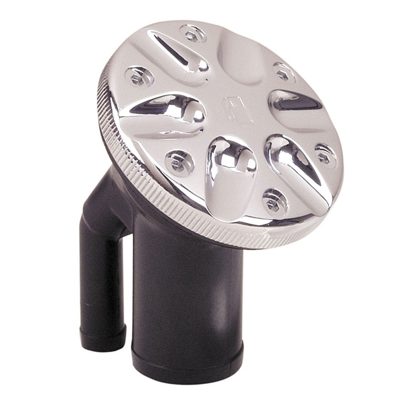 Perko 0590 Vented Fill f/1-1/2″ Hose – Angled Neck – Chrome [0590DPGCHR]